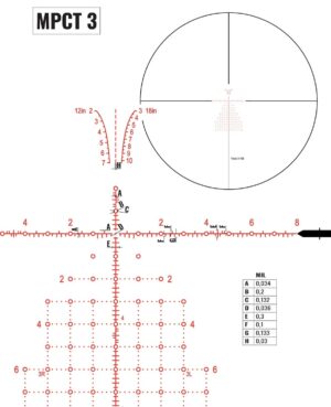 Оптический прицел ZCO 420 4-20×50 MPCT 3